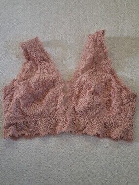aerie ♡ lace plunge bralette extra large
